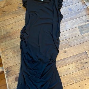 Maternity black dress
